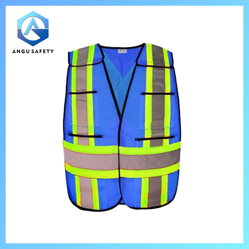 Vest an toàn Polyester 5 điểm Breakaway