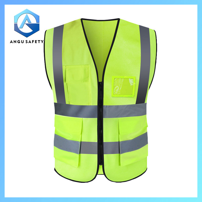 Áo khoác an toàn phản quang PVC Pocket Hi Vis